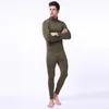 Ropa interior térmica para hombre ESDY, conjuntos de invierno de alta calidad, ropa térmica de compresión para hombre, sudor de lana, secado rápido