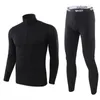 Herren Thermo-Unterwäsche ESDY Winter Top Qualität Sets Männer Kompression Fleece Schweiß Schnell trocknend Thermo Männliche Kleidung