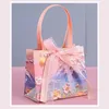 Gift Wrap 6PCS Petal Aesthetic Bag DIY Handmade Paper Birthday Festive Party Bouquet Tote Decoration Accessories