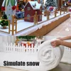 Christmas Decorations Cover Blanket Artificial Cotton For Tree Skirts Backdrop Decoration H