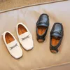 Children Shoes Peas Boy Small PU British Wind leather Child loafers Soft bottom Sneakers toddler Casual shoes 3 Color Choose