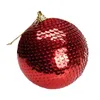 Christmas Decorations 2022 1pc 8cm Balls Tree Home Rhinestone Glitter Xmas For Gift Ball #4