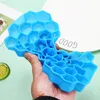 Matkvalitet Silikon honungskaka glassverktyg Grid Diy Ice Cube Ball Maker Mögel ANVÄND HOME PARTY BAR Köksverktyg