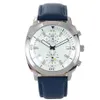 Cronógrafo quartzo relógios masculinos mostrador azul relógio esportivo militar montre de luxo relógios de pulso para homens de negócios reloj231b