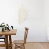 Estatuetas decorativas mini folhas folhas de tapeçaria de tapeçaria parede pendurada boho decoração berçário dormitório apartamento na cabeceira da cabeceira em casa ano