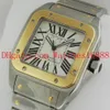 Top Quality 100 Automatic Machinery Mens Watch Stainless Steel & 18k Yellow Gold w200728g Men's Sport Wrist Wat2113