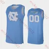 College Basketball Wears Custom Stitched Mens Youth Basketball Jersey 5 Armando Bacot 1 Leaky Black 4 RJ Davis 14 Puff Johnson 2 Caleb Love 32 Pete Nance College