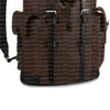 Leisure Designer Bag Men Backpack Teenage Casual Style Sport School Bag Leather Student Laptop Schoolbag Fashion Bagpack