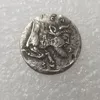 Древние греческие монеты копировать серебряные металлические ремесла специальные подарки Type3408