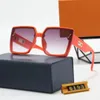 Fashion luxury 12x12 frame man mens hot designer sunglasses for men and woman vintage square matte frame Letter printed Color film glasses trend leisure style