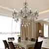 Chandeliers American Nordic Ceiling Chandelier Crystal Light 6 Head 8 10 Living Room/bedroom/villa LED E14