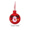 Décorations de noël boule feutre tissu pendentif 1 pc/3 pièces Festival en peluche ornements petit ornement décoration de la maison année décor-50