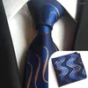 Nœuds papillons Design unique Qualité Paisley Taille Fleur 8cm Cravate pour hommes Serviette de poche Ensemble 2022 Mode Simple Personnalité Costume d'affaires