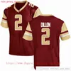 Custom College Boston College Eagles Futebol 22 Doug Flutie 12 Matt Ryan 40 Luke Kuechly 4 Zay Flowers 5 Phil Jurkovec Jersey Ed