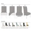 Fodere per sedie Fodere per sedie in velluto Spandex per sedie da cucina Custodia protettiva per la casa Streth Elastic De Comedor