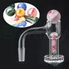 Smoking Diamond / Sfaccettato Terp Slurper Quartz Banger Full Weld Beveled Edge Smoke Nail Per Dab Rigs Tubi di vetro Bong