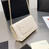 Designer-Fashion Luxury Purse Designer Bags Brand Handbags Labmskin Leather Cosmetic Shoulder Bag Crossbody Tote Messager Wallet Purses Envelope bag dq01 065