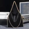 2021 New Chain Female Bag Solid Color Foldable Tide Shoulder Bags Females Package Pu Matte Leather wallet Women's Luxury Desi267Q