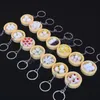 Mini Steamed Dumplings Bun Key Chains Simulated Food Pendant Charm Key Rings Bag Car Accessories Keychain for Men Women Gifts