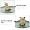 Fragrance Lamps 1Pc Frogs Incense Holder Home Burner Decorative Furnace For