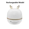 Night Lights Deer Projector Light With BT Speaker Chargeable Starry Rotate LED Lamp Colorful Flashing Star Kids Baby Gift