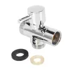 Bath Accessory Set SOLID Diverter 3-way Valve All 1/2 Inch IPS Shower System Spare Part Copper Chrome Plating