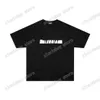 Xinxinbuy Men Designer vernietigd T-shirt T-shirt Frankrijk Paris Hole Letters Print Katte Korten Katel Women Oversize Wit Black Green XS-L