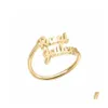 رواتب الكتلة اثنين من الاسم RVS للنساء الأزواج الأزواج مخصصة على Ring Mother ابنة المجوهرات السموم 649 T2 إسقاط تسليم Otodo