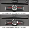 Car Console CD Panel Multimedia Switch Buttons Sequins Volume Button Cover For Mercedes Benz C E Class W204 W212 GLK X204