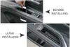 Accessories For Peugeot 3008 3008GT 2016 2017 2018 Car Front Inside Car Door Storage Pallet Armrest Container Box Cover Kit Trim
