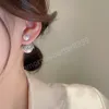 Diamant perle lumière luxe haut de gamme tempérament boucles d'oreilles pour les femmes mode coréenne boucle d'oreille quotidien fête d'anniversaire bijoux cadeau