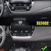 Luxury billister Trim Pu Leather Braid Decorative Line Strip för Door Dashboard Sticker Car Interior Diy Strips Universal