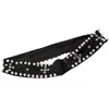 Stage Wear Donne adulte Accessori per spettacoli di danza latina Gioielli Cintura con strass perla per sala da ballo Cha Samba Tango Valzer DL6537