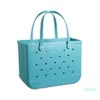 Impermeabile Donna Eva Tote Large Shopping Basket Borse Lavabile Spiaggia Silicone Bogg Borsa Borsa Eco Jelly Candy Lady Handbags2395