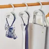 Cabide cabide para manobra de bolsas de bolsas de armário ganchos de sacos pendurados bolsas lenços de seda saco de armazenamento plástico hat saco gancho