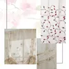 Tenda in poliestere stampa floreale cucina mantovana drappo finestra corta soggiorno camera da letto tende voile trasparenti decorazioni per la casa