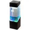 Nachtlichter, LED-Quallenlicht, Aquarium-Fischstamm, mehrfarbige dekorative Lampe