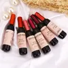 Lip Gloss 2022 Rossetto Lipgloss Impermeabile di Lunga Durata Bella Tinta Forma di Bottiglia di Vino Per Le Donne Trucco Rosso Cosmetico Sexy T F6h7