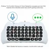 1 PC Portable Replacement Game Controller Keyboard Wireless Chatpad Compatible with