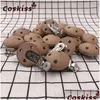 Teathers Toys 20pcs Wooden Pacifier Clip Accessories Pouch Clips Clips Leghing Beach Diy Dummy Cains Baby Teether 211102 Drop Dh6Qx