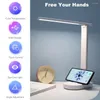 Lâmpadas de mesa LEITAS USB LEITURA LUZ DE BRILHO DE 3 NÍVEL LED Mesa LED Proteção para os olhos Lâmpada Touch Lamp Dimmable Book Bed