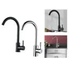 Kitchen Faucets Cold Water Deck Mounted 360° Rotatable Single Handle Sink Taps For Home Improvement Household Garden El