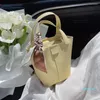 الأكياس المسائية جلدية حقيقية Lychee Handbag Cowwhide Color Matching Starch Women Women Fashion Massure Base Real Ducket Bag