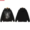 83oi Erkekler Hoodie Crewneck Sweatshirt 2023 Yeni Moda Markası Rhude Sonbahar Kış Kış Yüksek Sokak Parmak Lightning Ins Erkek Kadın Çiftler Yıkama Su Gevşek