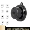 Mini WiFi IP Camera HD 1080p Segurança sem fio V380 Visão noturna Detecção de movimento Monitor de bebê