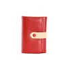Carteiras Mulheres de camada dupla carteira grande capacidade de couro de cartão comprido embreagem bolsa de alta qualidade cor sólida cor simples