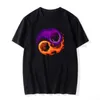 Magliette da uomo Accessori Emo colorati 2022 Estate Nero Oversize Costume da uomo Stampa T-shirt grafiche in cotone divertente