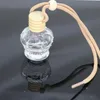 Car perfume bottle home diffusers pendant perfume ornament air freshener for essential oils fragrance empty glass bottles FY5288 ss1220