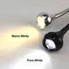 Masa lambaları 3W LED okuma Işık parlaklığı karartma klipsi klips lambası açma/kapama anahtarı fişi usb