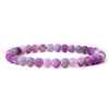 Beaded 2023 Natural Stone Bead Bracelet Female 6Mm Smooth Lapis Lazi Drop Delivery Jewelry Bracelets Dhoun